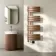 Seville Electric Brushed Copper Designer Flat Panel Heated Towel Rail 1200x450mm