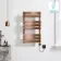 Santorini Electric Brushed Copper Flat Panel Heated Towel Rail 800x450mm