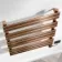 Santorini Electric Brushed Copper Flat Panel Heated Towel Rail 1000x600mm
