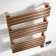Santorini Electric Brushed Copper Flat Panel Heated Towel Rail 1200x450mm