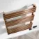 Santorini Electric Brushed Copper Flat Panel Heated Towel Rail 1200x600mm