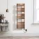 Santorini Electric Brushed Copper Flat Panel Heated Towel Rail 1400x450mm