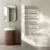 Cannes Electric Chrome Designer Heated Towel Rail 1200x500mm