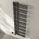 Cannes Electric Matt Black Designer Heated Towel Rail 1600x500mm