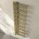 Cannes Electric Brushed Brass Designer Heated Towel Rail 1600x500mm