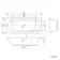 York  1800x800 Round Double Ended Bath