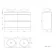 Trent Gloss White Double Vanity Drawer with Marble Top & Oval Counter Top Basin 1200mm