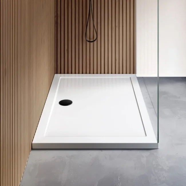 Cairo Rectangular SMC Composite Shower Tray 1400x900mm