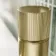 Ennis Brushed Brass High Rise Basin Mixer Tap with Knurled Detailing