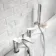 Lusk Chrome Bath Filler & Handheld Shower