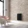 Faro Matt Black Double Flat Panel Horizontal Radiator 600x420mm