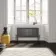 Athens Anthracite Triple Column Horizontal Traditional Radiator 450x1010mm