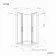 Hamburg Matt Black Easy Clean 8mm Quadrant Shower Enclosure 900x900mm - Easy Fix Feature