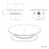 Matt Black Dome Top for Modern Freestanding Bath Waste