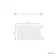 800 Super Strength Reinforced Acrylic Straight Bath End Panel