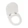 Kansas Traditional Cotton White Wooden Soft Close Seat