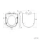 Lodi Quick Release Soft Close Slim Seat