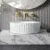 Nevis Fluted Round Counter Top Basin 360mm