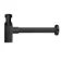 Matt Black Square Solid Brass Bottle Trap