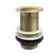 Brushed Brass Pop Up Basin Waste - Unslotted