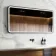 Olivia Black Framed Illuminated LED Mirror 600x1200mm