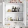 Gloss White Mirror Cabinet 600mm