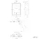 Mia Black Framed Illuminated LED Mirror Cabinet With BLUETOOTH Speaker 710x500mm