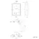 Mia Matt Brass Illuminated LED Mirror Cabinet With BLUETOOTH Speaker 710x500mm