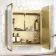 Olivia Matt Brass Illuminated LED Mirror Cabinet 710x600mm