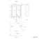 Olivia Matt Brass Illuminated LED Mirror Cabinet 710x600mm