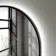 Ada Pill Black Framed Backlit Illuminated LED Mirror 900x500mm