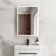 Aurora Matt Black Illuminated LED Mirror Cabinet With BLUETOOTH Speaker 700x500mm