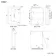 Willow Brushed Brass Illuminated LED Mirror Cabinet 700x500mm