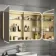 Willow Brushed Brass Illuminated LED Mirror Cabinet With BLUETOOTH Speaker & USB Port 700x1000mm