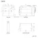 Margot Brushed Brass Illuminated LED Mirror Cabinet 700x800mm