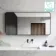 Nina Black Framed Mirror 600x1200mm