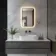 Nina Black Framed Backlit Illuminated LED Mirror 600x400mm
