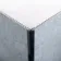 Trepanel Aqua® Shower Panel PVC External Corner Joint Black