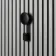 Trepanel Customise® Wooden Hanger Black Vertical Metal Hook