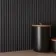 Trepanel Flex® Noir Black Flexible Acoustic Wood Panels 1200x600