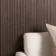 Trepanel Flex® Walnut Brown Flexible Acoustic Wood Panels 2400x300