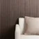 Trepanel Flex® Walnut Brown Flexible Acoustic Wood Panels 2400x300
