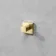 Isla Brushed Brass Square Robe Hook