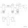 Aire Matt Black Basin & Bath Mixer Tap Set