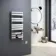 Santorini Electric Chrome Flat Panel Heated Towel Rail 1000x450mm