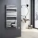 Santorini Electric Chrome Flat Panel Heated Towel Rail 1200x600mm