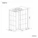Munich Matt Black Grid 8mm Walk In Shower Enclosure 1100mm & 800mm Glass with Pivotal Return Panel