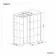 Munich Matt Black Grid 8mm Walk In Shower Enclosure 1100mm & 900mm Glass with Pivotal Return Panel