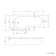 P Shaped 1700 Bath with Front Panel - Left Handed