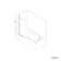 P Shaped 1700 Shower Bath with Front Panel & 4mm Screen - Right Handed